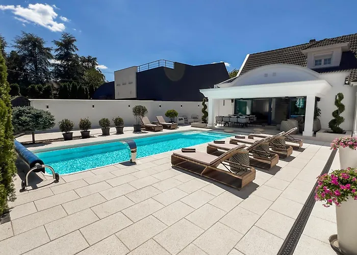 Ring Pool & Padel Belgrade Villa *